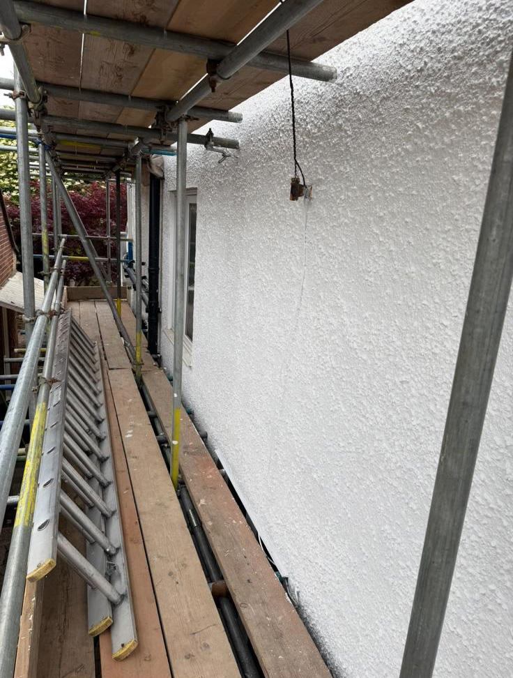 Exterior painting complete in Woodford